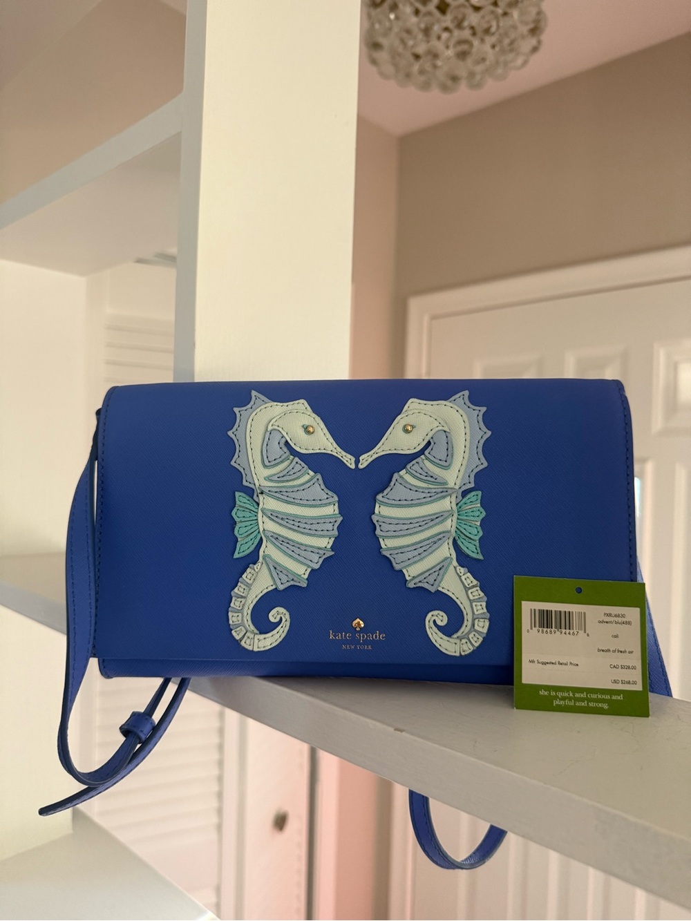 Kate Spade Breath of Fresh Air Seahorse Cal